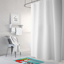 Load image into Gallery viewer, Snowman with Boston Terrier Machine Washable Memory Foam Mat BB1823RUG