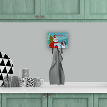 Load image into Gallery viewer, Snowman with Boston Terrier Leash or Key Holder BB1823TH68