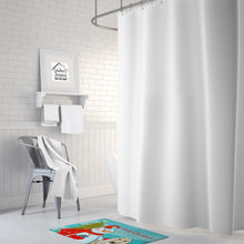 Load image into Gallery viewer, Snowman with Afghan Hound Machine Washable Memory Foam Mat BB1864RUG