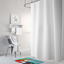 Load image into Gallery viewer, Snowman with Black Pug Machine Washable Memory Foam Mat BB1883RUG