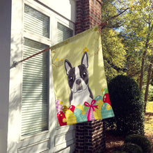 Load image into Gallery viewer, Boston Terrier Easter Egg Hunt Flag Canvas House Size BB1885CHF
