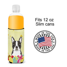 Load image into Gallery viewer, Boston Terrier Easter Egg Hunt   Beverage Insulator for slim cans BB1885MUK