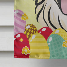 Load image into Gallery viewer, Golden Retriever Easter Egg Hunt Flag Canvas House Size BB1887CHF