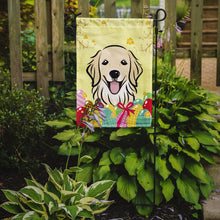 Load image into Gallery viewer, Golden Retriever Easter Egg Hunt Garden Flag - Outdoor Decorative Yard Flag BB1887GF