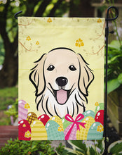 Load image into Gallery viewer, Golden Retriever Easter Egg Hunt Garden Flag - Outdoor Decorative Yard Flag BB1887GF