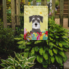 Load image into Gallery viewer, Schnauzer Easter Egg Hunt Garden Flag - Outdoor Decorative Yard Flag BB1888GF