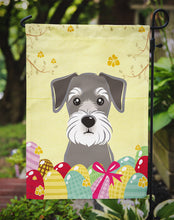 Load image into Gallery viewer, Schnauzer Easter Egg Hunt Garden Flag - Outdoor Decorative Yard Flag BB1888GF