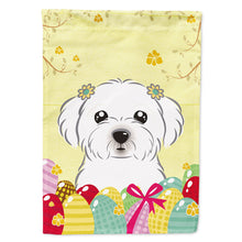 Load image into Gallery viewer, Maltese Easter Egg Hunt Flag Canvas House Size BB1890CHF