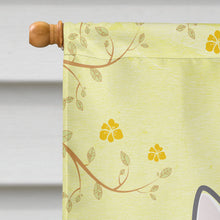 Load image into Gallery viewer, Bull Terrier Easter Egg Hunt Flag Canvas House Size BB1891CHF