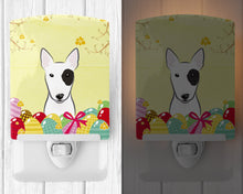 Load image into Gallery viewer, Bull Terrier Easter Egg Hunt Ceramic Night Light BB1891CNL