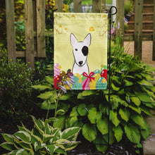 Load image into Gallery viewer, Bull Terrier Easter Egg Hunt Garden Flag - Outdoor Decorative Yard Flag BB1891GF