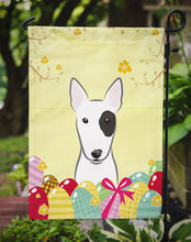 Load image into Gallery viewer, Bull Terrier Easter Egg Hunt Garden Flag - Outdoor Decorative Yard Flag BB1891GF