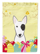Load image into Gallery viewer, Bull Terrier Easter Egg Hunt Garden Flag - Outdoor Decorative Yard Flag BB1891GF