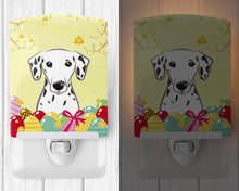 Load image into Gallery viewer, Dalmatian Easter Egg Hunt Ceramic Night Light BB1892CNL