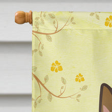 Load image into Gallery viewer, German Shepherd Easter Egg Hunt Flag Canvas House Size BB1893CHF