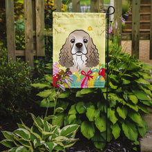 Load image into Gallery viewer, Cocker Spaniel Easter Egg Hunt Garden Flag - Outdoor Decorative Yard Flag BB1898GF