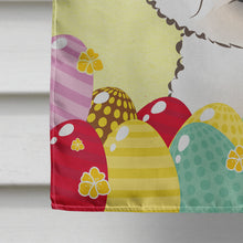 Load image into Gallery viewer, Bichon Frise Easter Egg Hunt Flag Canvas House Size BB1899CHF