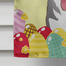 Load image into Gallery viewer, Alaskan Malamute Easter Egg Hunt Flag Canvas House Size BB1900CHF
