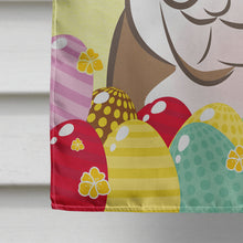 Load image into Gallery viewer, English Bulldog  Easter Egg Hunt Flag Canvas House Size BB1901CHF
