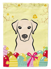 Load image into Gallery viewer, Yellow Labrador Easter Egg Hunt Garden Flag - Outdoor Decorative Yard Flag BB1904GF