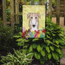 Load image into Gallery viewer, Borzoi Easter Egg Hunt Garden Flag - Outdoor Decorative Yard Flag BB1910GF