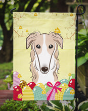 Load image into Gallery viewer, Borzoi Easter Egg Hunt Garden Flag - Outdoor Decorative Yard Flag BB1910GF