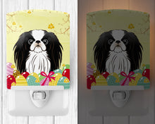 Load image into Gallery viewer, Japanese Chin Easter Egg Hunt Ceramic Night Light BB1912CNL