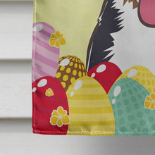 Load image into Gallery viewer, Bernese Mountain Dog Easter Egg Hunt Flag Canvas House Size BB1919CHF