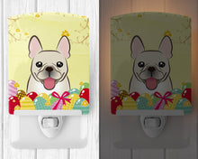 Load image into Gallery viewer, French Bulldog Easter Egg Hunt Ceramic Night Light BB1920CNL