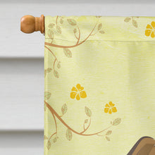 Load image into Gallery viewer, Beagle Easter Egg Hunt Flag Canvas House Size BB1921CHF