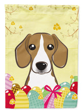 Load image into Gallery viewer, Beagle Easter Egg Hunt Garden Flag - Outdoor Decorative Yard Flag BB1921GF