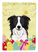 Load image into Gallery viewer, Border Collie Easter Egg Hunt Garden Flag - Outdoor Decorative Yard Flag BB1923GF