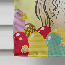 Load image into Gallery viewer, Afghan Hound Easter Egg Hunt Flag Canvas House Size BB1926CHF