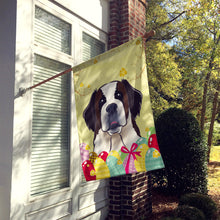 Load image into Gallery viewer, Saint Bernard Easter Egg Hunt Flag Canvas House Size BB1928CHF