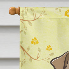 Load image into Gallery viewer, Wire Haired Fox Terrier Easter Egg Hunt Flag Canvas House Size BB1929CHF