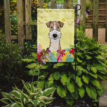 Load image into Gallery viewer, Wire Haired Fox Terrier Easter Egg Hunt Garden Flag - Outdoor Decorative Yard Flag BB1929GF