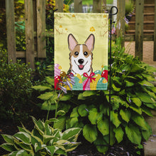 Load image into Gallery viewer, Sable Corgi Easter Egg Hunt Garden Flag - Outdoor Decorative Yard Flag BB1935GF