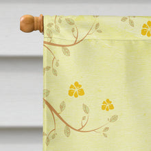 Load image into Gallery viewer, Buff Poodle Easter Egg Hunt Flag Canvas House Size BB1940CHF