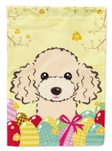 Load image into Gallery viewer, Buff Poodle Easter Egg Hunt Garden Flag - Outdoor Decorative Yard Flag BB1940GF