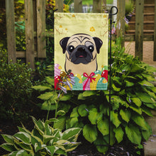 Load image into Gallery viewer, Fawn Pug Easter Egg Hunt Garden Flag - Outdoor Decorative Yard Flag BB1944GF