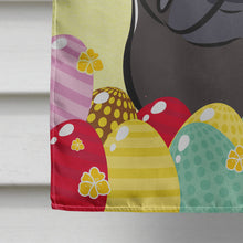 Load image into Gallery viewer, Black Pug Easter Egg Hunt Flag Canvas House Size BB1945CHF