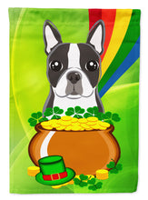 Load image into Gallery viewer, Boston Terrier St. Patrick's Day Garden Flag – Decorative Outdoor Yard Flag BB1947GF