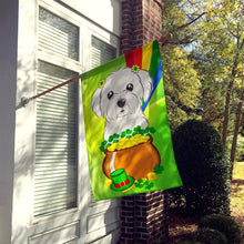 Load image into Gallery viewer, Maltese St. Patrick's Day Flag Canvas House Size BB1952CHF
