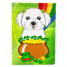 Load image into Gallery viewer, Maltese St. Patrick's Day Flag Canvas House Size BB1952CHF