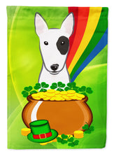 Load image into Gallery viewer, Bull Terrier St. Patrick's Day Garden Flag – Decorative Outdoor Yard Flag BB1953GF