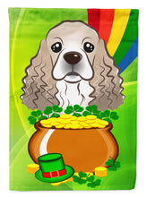 Load image into Gallery viewer, Cocker Spaniel St. Patrick's Day Garden Flag – Decorative Outdoor Yard Flag BB1960GF