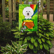 Load image into Gallery viewer, Bichon Frise St. Patrick's Day Garden Flag – Decorative Outdoor Yard Flag BB1961GF