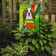Load image into Gallery viewer, Cavalier Spaniel St. Patrick's Day Garden Flag – Decorative Outdoor Yard Flag BB1968GF