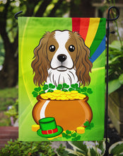 Load image into Gallery viewer, Cavalier Spaniel St. Patrick's Day Garden Flag – Decorative Outdoor Yard Flag BB1968GF