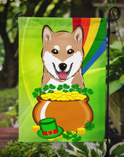 Load image into Gallery viewer, Shiba Inu St. Patrick's Day Garden Flag – Decorative Outdoor Yard Flag BB1969GF